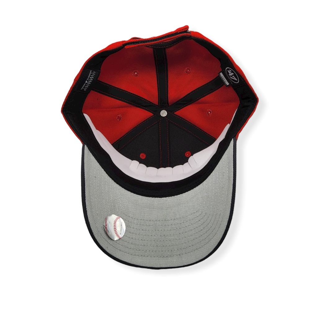 '47 Cleveland Indians MVP 2 Tone Red/Navy Adjustable Strap Hat Cap