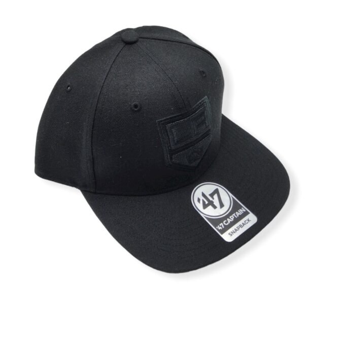 '47 Los Angeles Kings Captain No Shot Black Adjustable Snapback Hat Cap