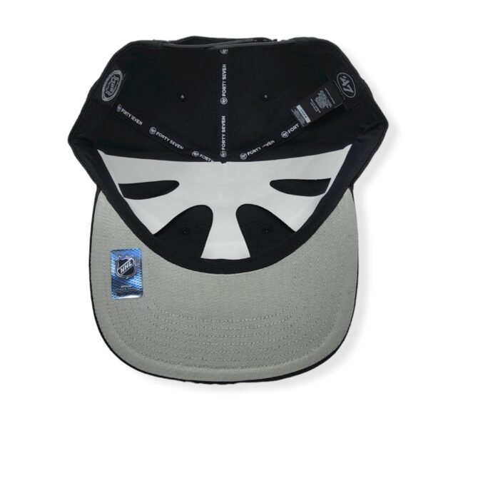 '47 Los Angeles Kings Captain No Shot Black Adjustable Snapback Hat Cap