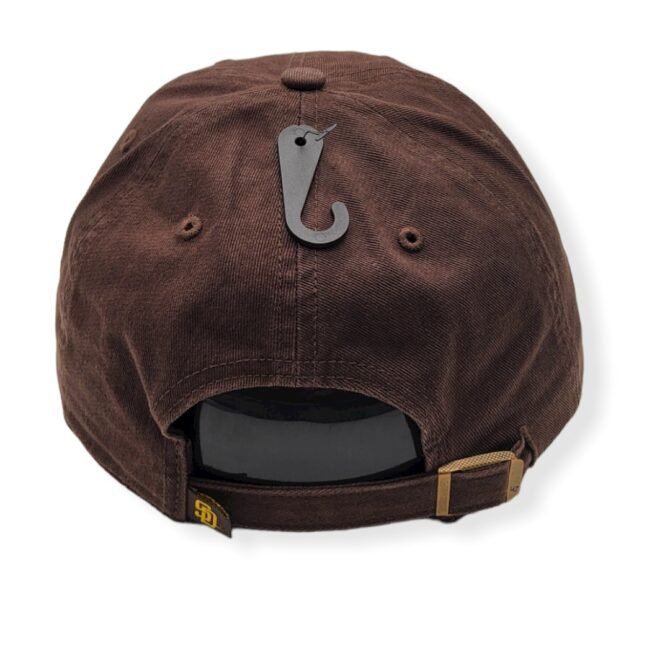 '47 San Diego Padres Clean Up Brown Adjustable Strap Hat Cap