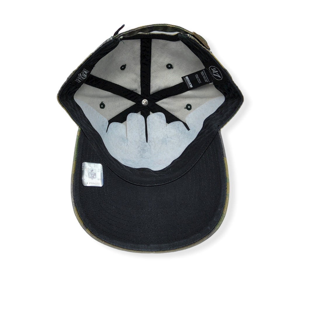 '47 New England Patriots Clean Up Camo Adjustable Strap Hat Cap