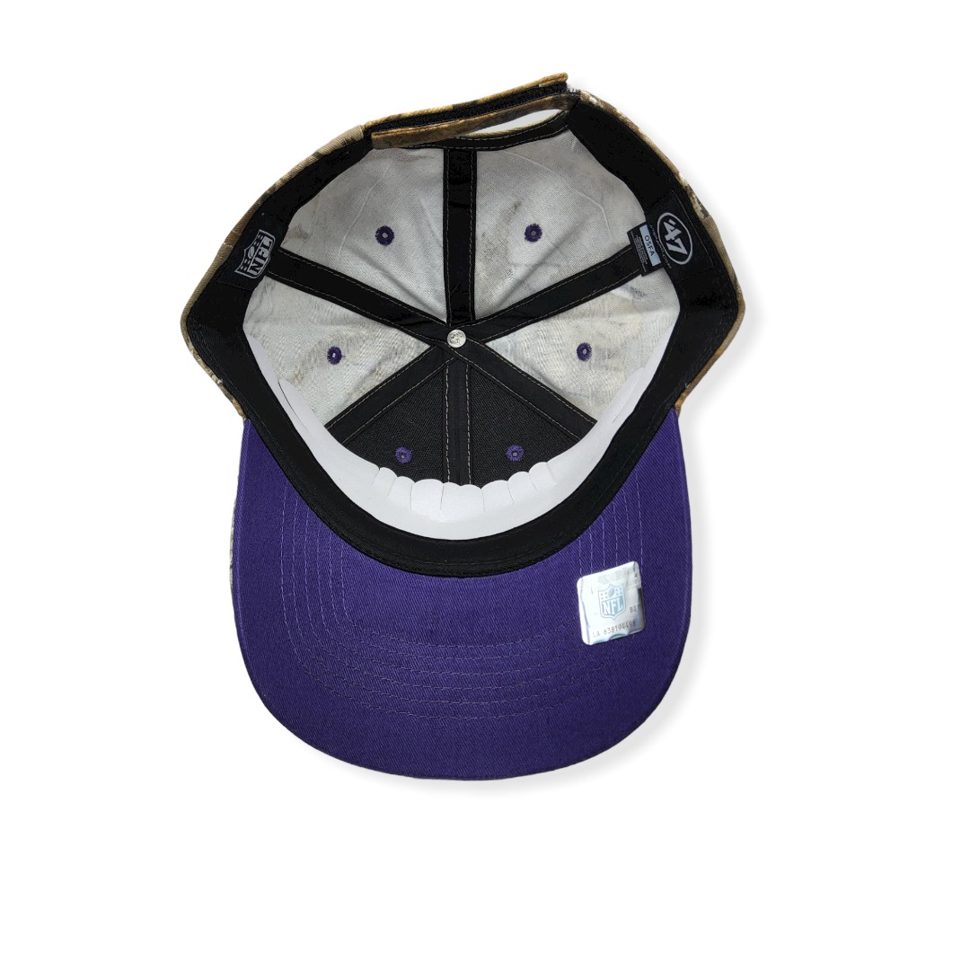 '47 Baltimore Ravens MVP Realtree Camo Frost Adjustable Strap Hat Cap