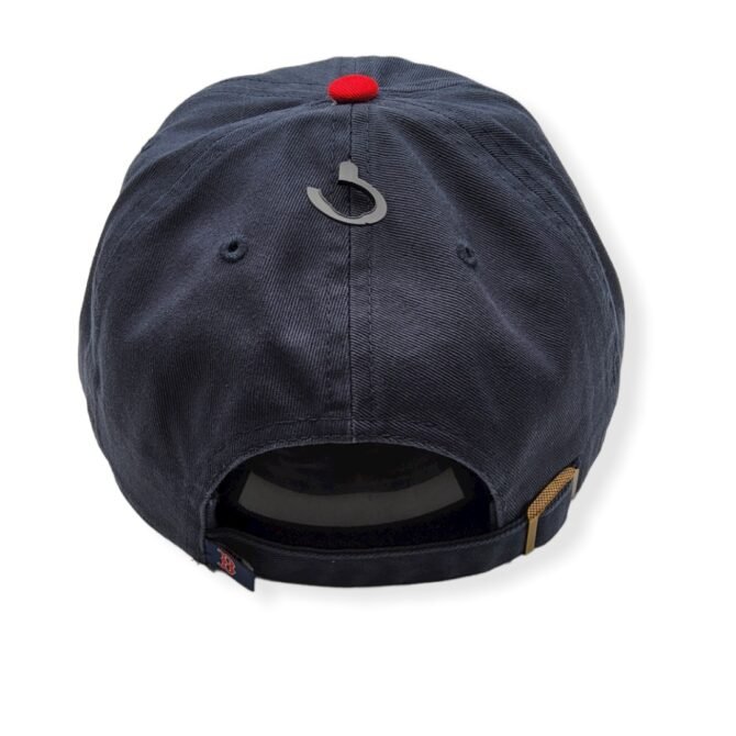 '47 Boston Red Sox Clean Up Navy/Socks Logo Adjustable Strap Hat Cap