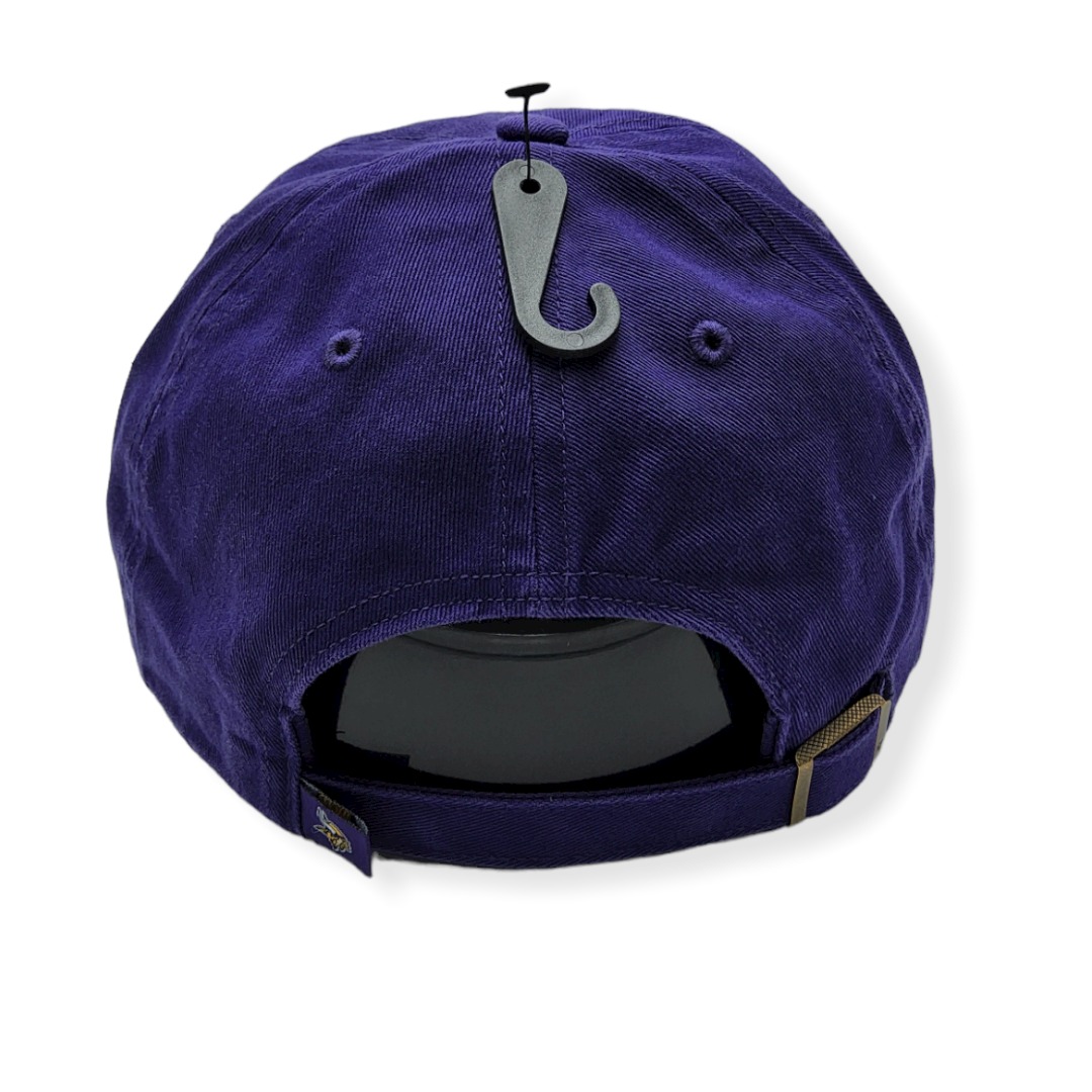 '47 Minnesota Vikings Clean Up Purple Adjustable Strap Hat Cap