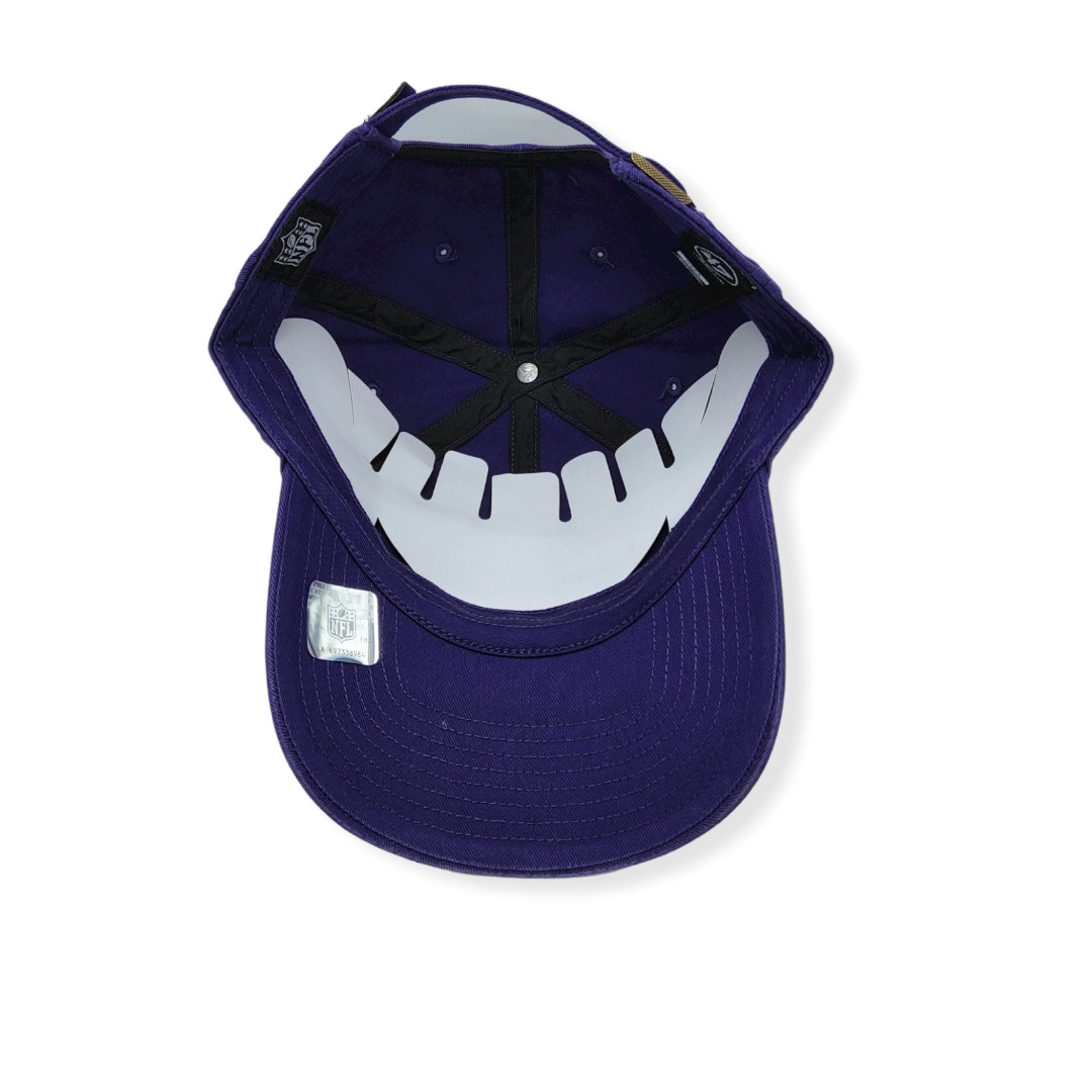 '47 Minnesota Vikings Clean Up Purple Adjustable Strap Hat Cap