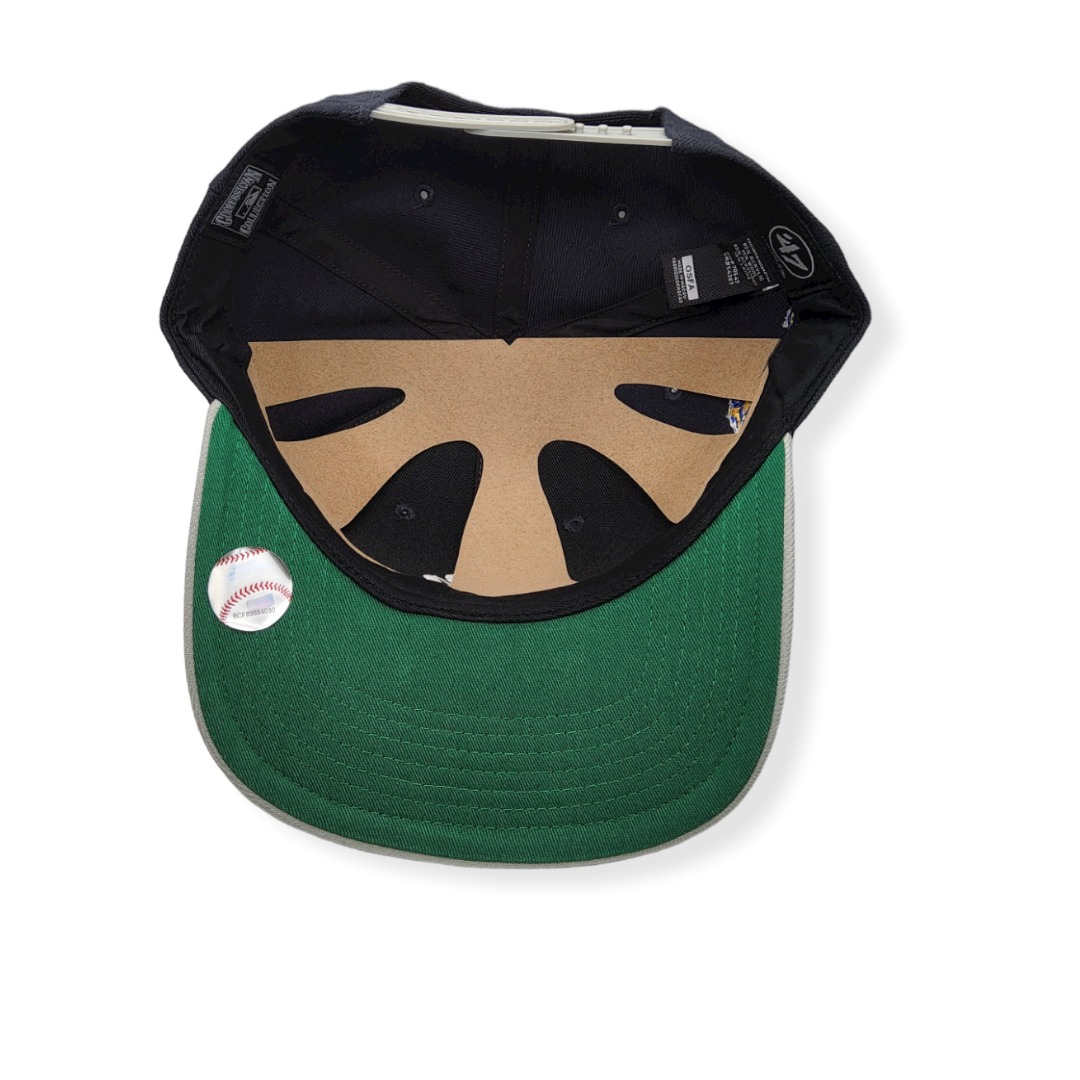 '47 New York Yankees MVP DP Relic 2Tone Navy/Grey Adjustable Snapback Hat Cap