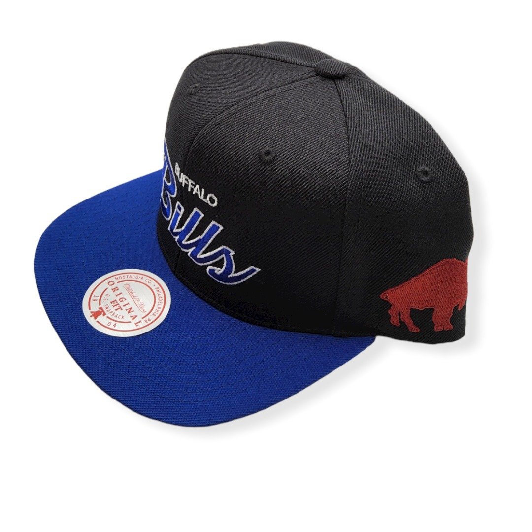 Mitchell & Ness Buffalo Bills Team Ground 2.0 Adjustable Snapback Hat Cap