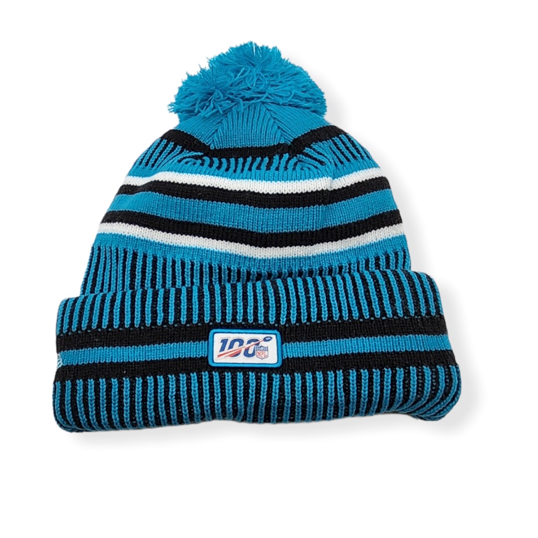 New Era Carolina Panthers Authentic 2019 Color Sideline Sport Knit Beanie Cold Weather Hat