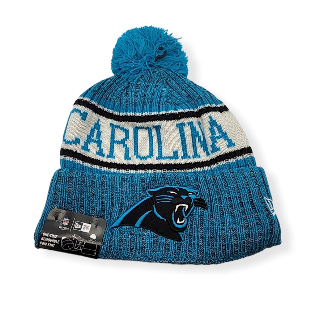 New Era Carolina Panthers Authentic 2018 Color Sideline Sport Knit Beanie Cold Weather Hat