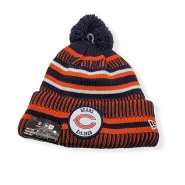 New Era Chicago Bears Authentic 2019 Color Sideline Sport Knit Beanie Cold Weather Hat