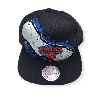 Mitchell & Ness New York Knicks Peeled Adjustable Snapback Hat Cap
