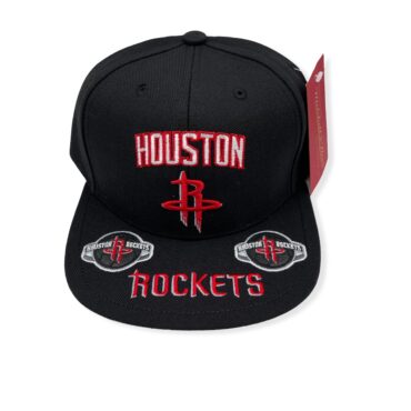 Mitchell & Ness Houston Rockets Front Loaded Adjustable Snapback Hat Cap