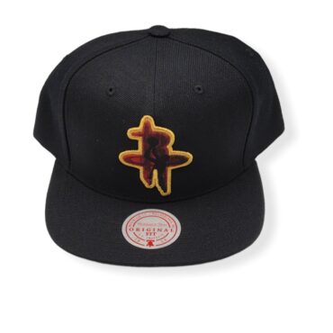Mitchell & Ness Houston Rockets Look Out Adjustable Snapback Hat Cap