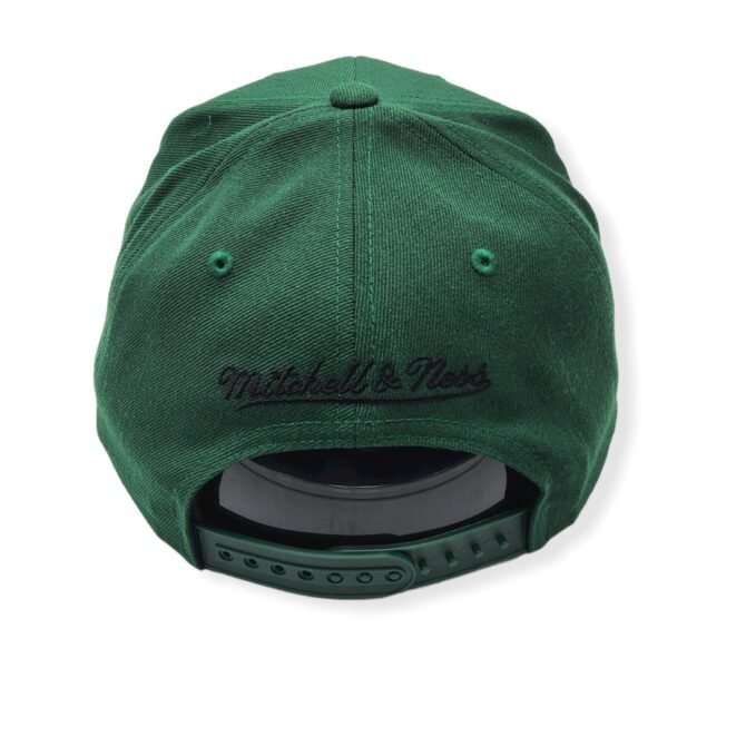 Mitchell & Ness Milwaukee Bucks Current Wool Solid Adjustable Snapback Hat Cap