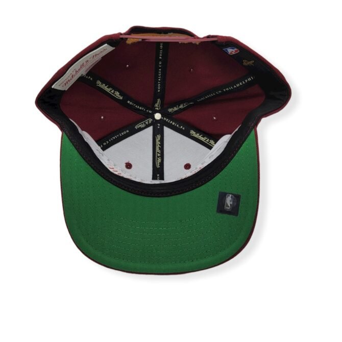 Mitchell & Ness Cleveland Cavaliers Wool Solid Adjustable Snapback Hat Cap