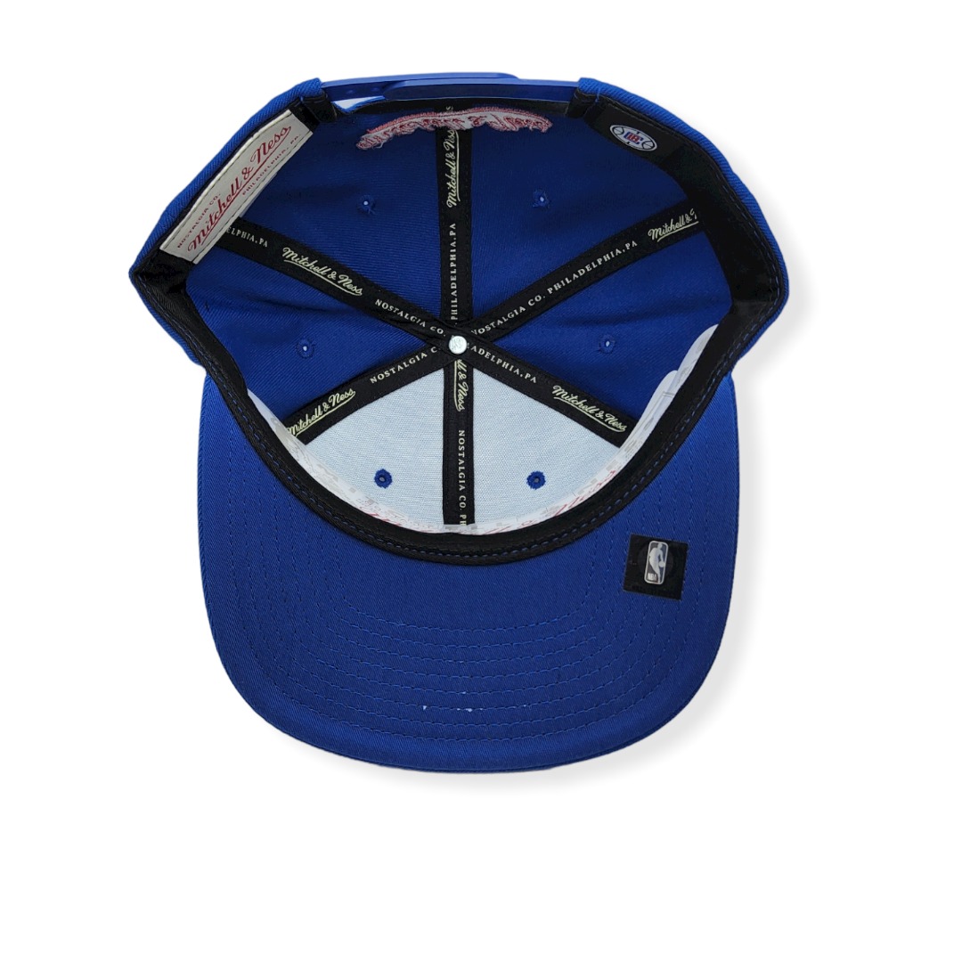 Mitchell & Ness Los Angeles Clippers TRP Slice Halftone Adjustable Snapback Hat Cap