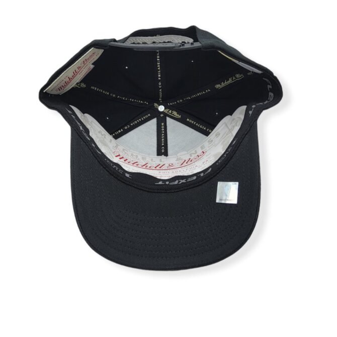 Mitchell & Ness San Antonio Spurs 110 Flex Stretch Hardwood Classics Adjustable Snapback Hat Cap