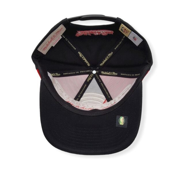 Mitchell & Ness Portland Trail Blazers Big Face Callout Hardwood Classics Adjustable Snapback Hat Cap