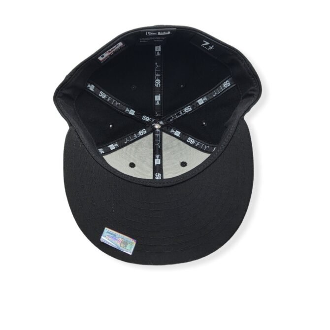 New Era Arizona Diamondbacks 59Fifty Basic Black Fitted Hat Cap Size 7 5/8