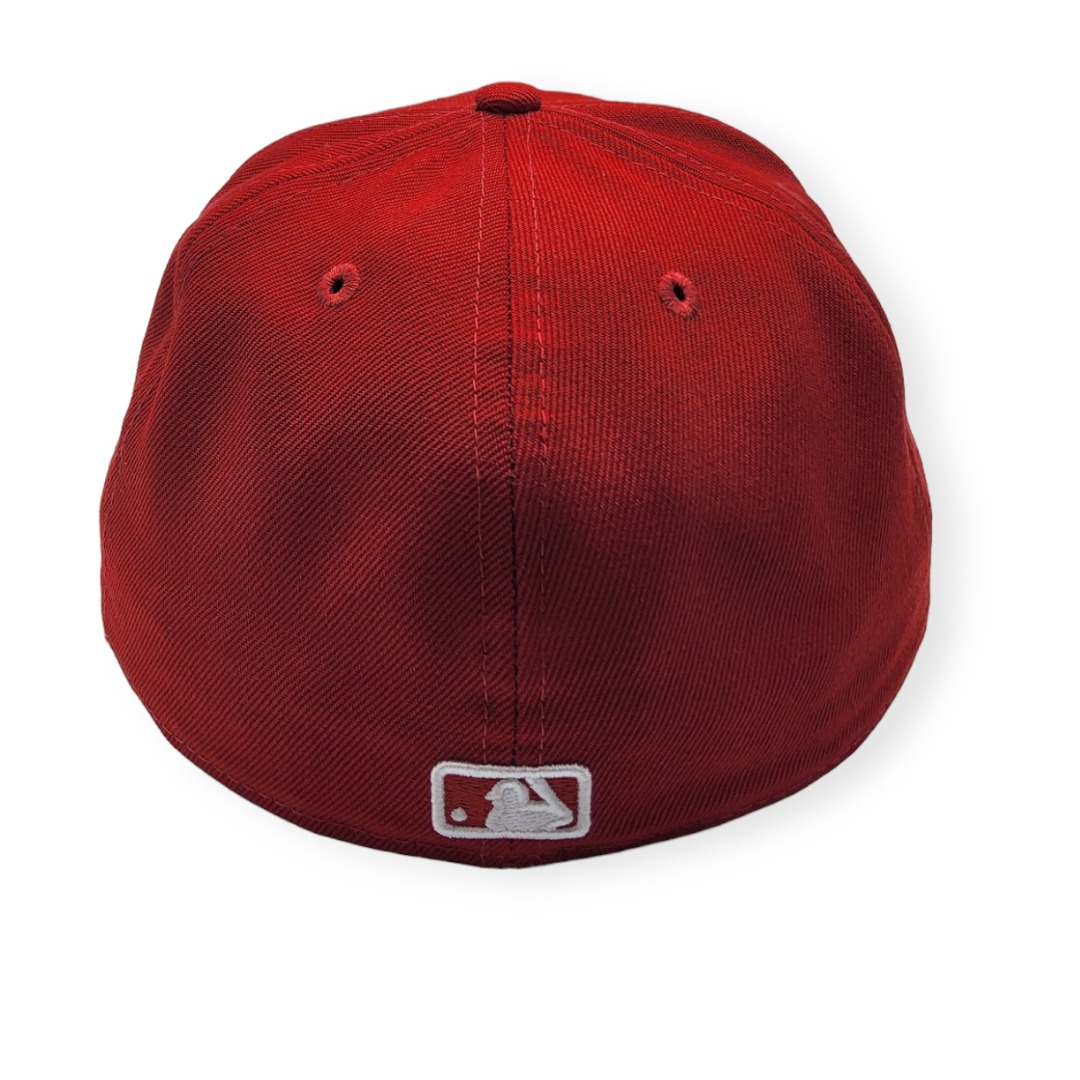 New Era San Francisco Giants 59Fifty Basic Red Fitted Hat Cap Size 7 1/8