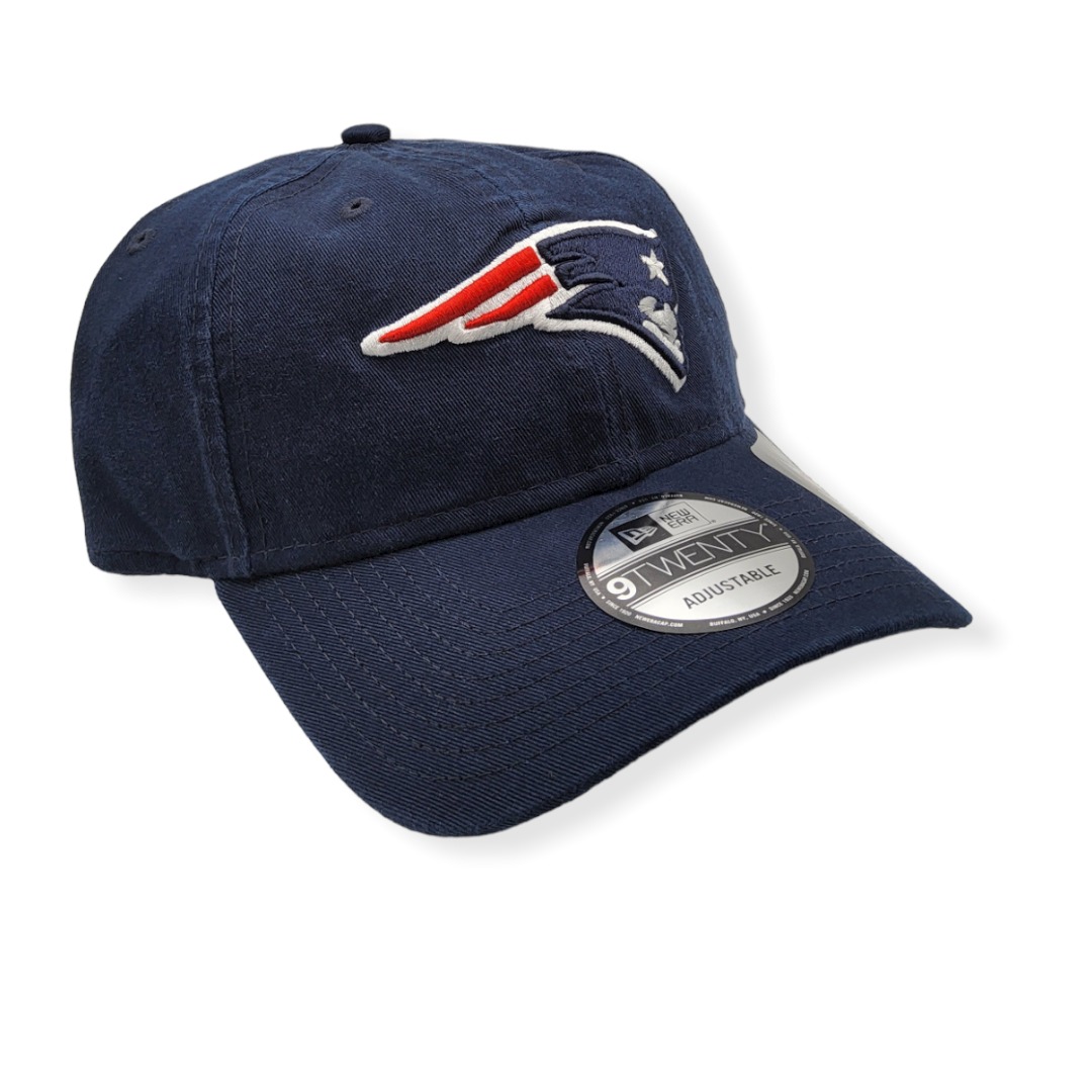 New Era New England Patriots 9Twenty Core Classic Twill Navy Adjustable Strap Hat Cap