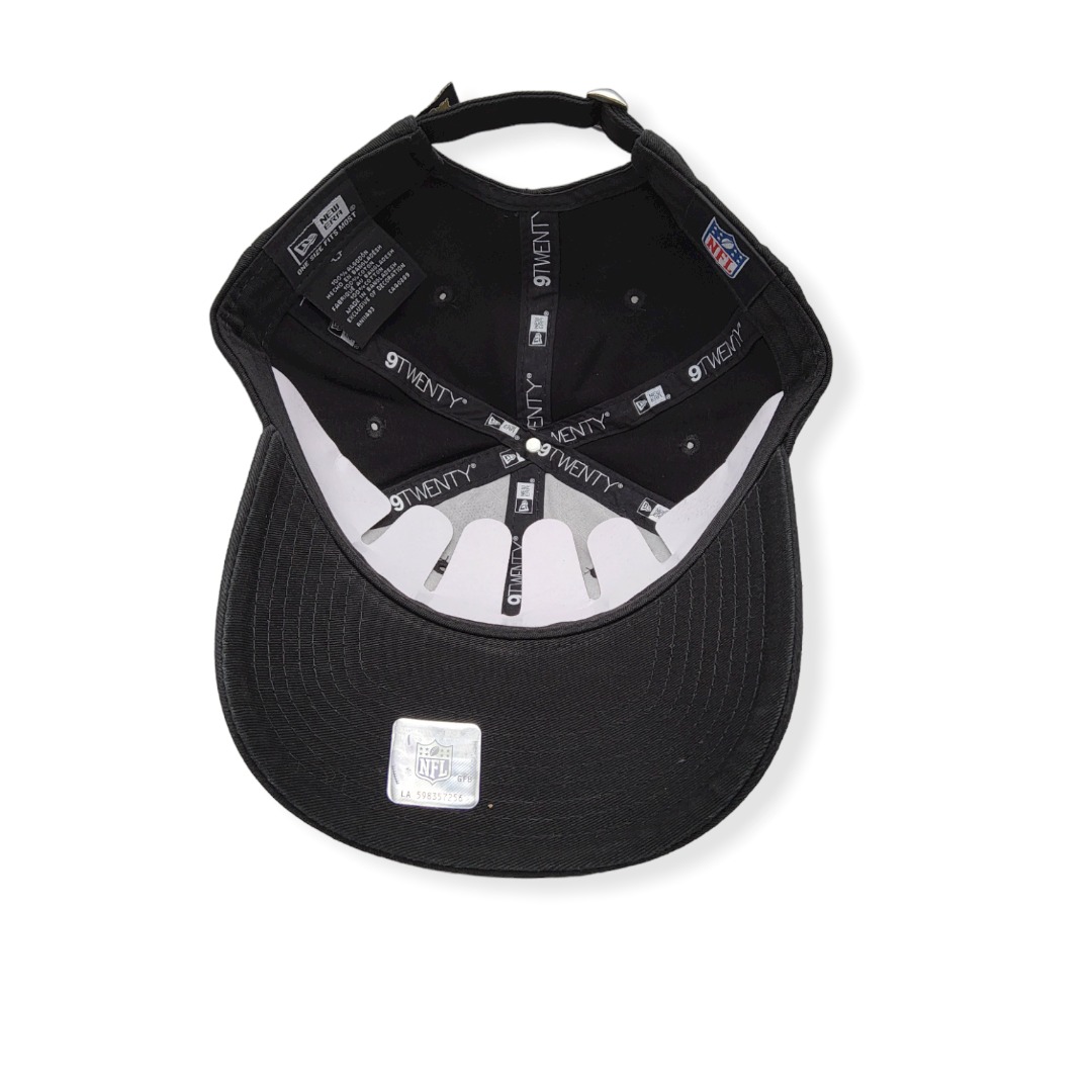 New Era New Orleans Saints 9Twenty Core Classic Twill Black Adjustable Strap Hat Cap