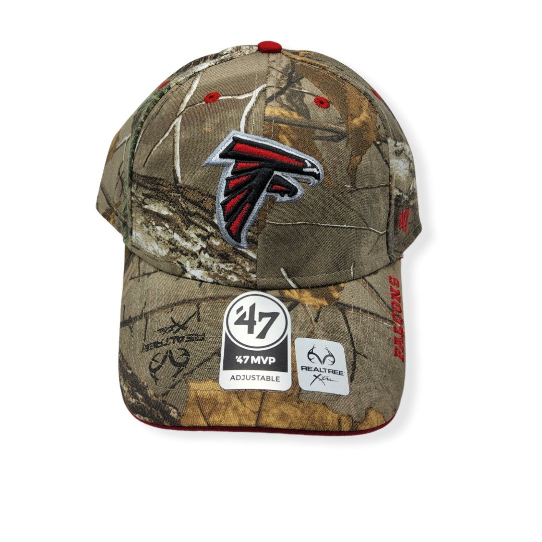 '47 Atlanta Falcons MVP Realtree Camo Frost Adjustable Strap Hat Cap