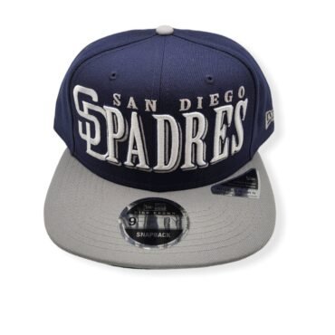 New Era San Diego Padres 9Fifty Jumbo B1 High Crown Adjustable Snapback Hat Cap