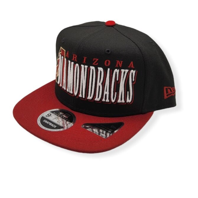 New Era Arizona Diamondbacks 9Fifty Jumbo B1 High Crown Adjustable Snapback Hat Cap