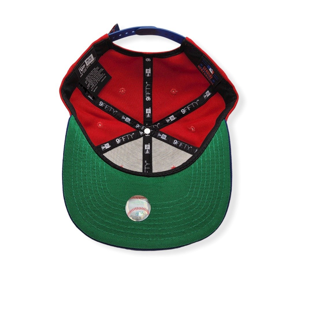 New Era Philadelphia Phillies 9Fifty Jumbo B1 High Crown Adjustable Snapback Hat Cap