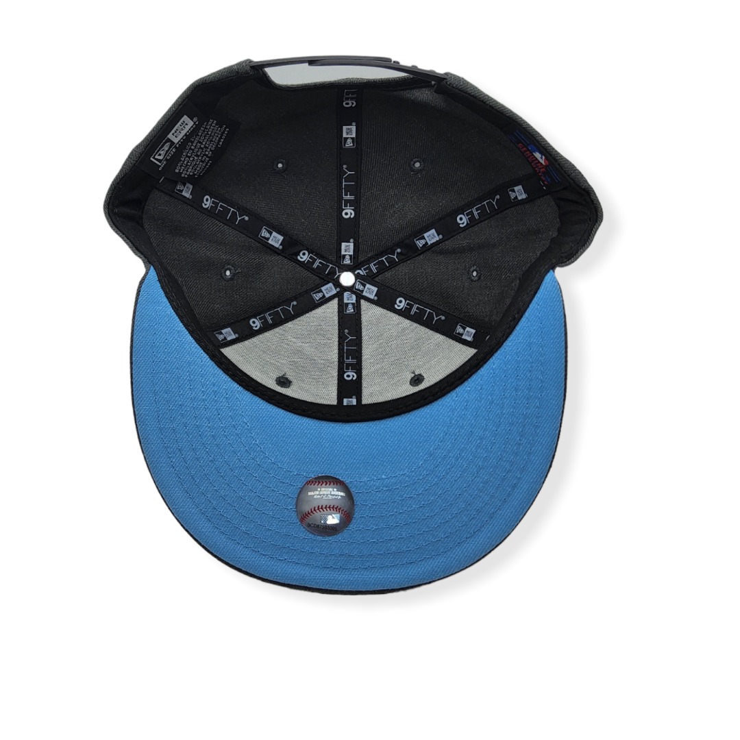 New Era Tampa Bay Rays 9Fifty Heather B1 Adjustable Snapback Hat Cap