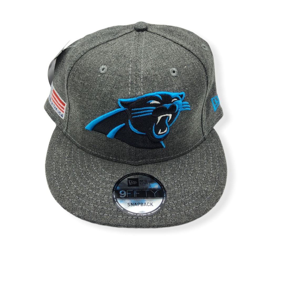 New Era Carolina Panthers 9Fifty Crafted in America Adjustable Snapback Hat Cap