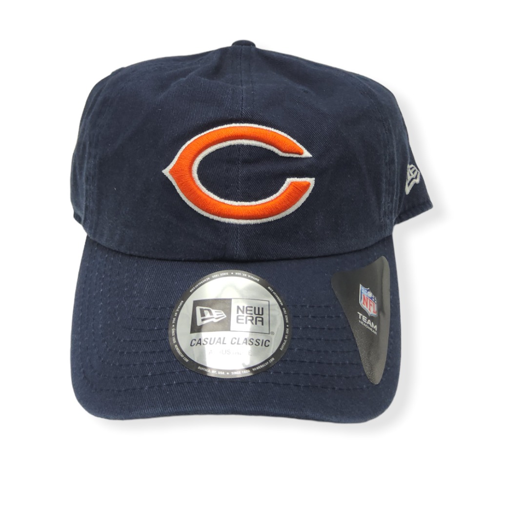 New Era Chicago Bears Casual Classic Navy Adjustable Strap Hat Cap