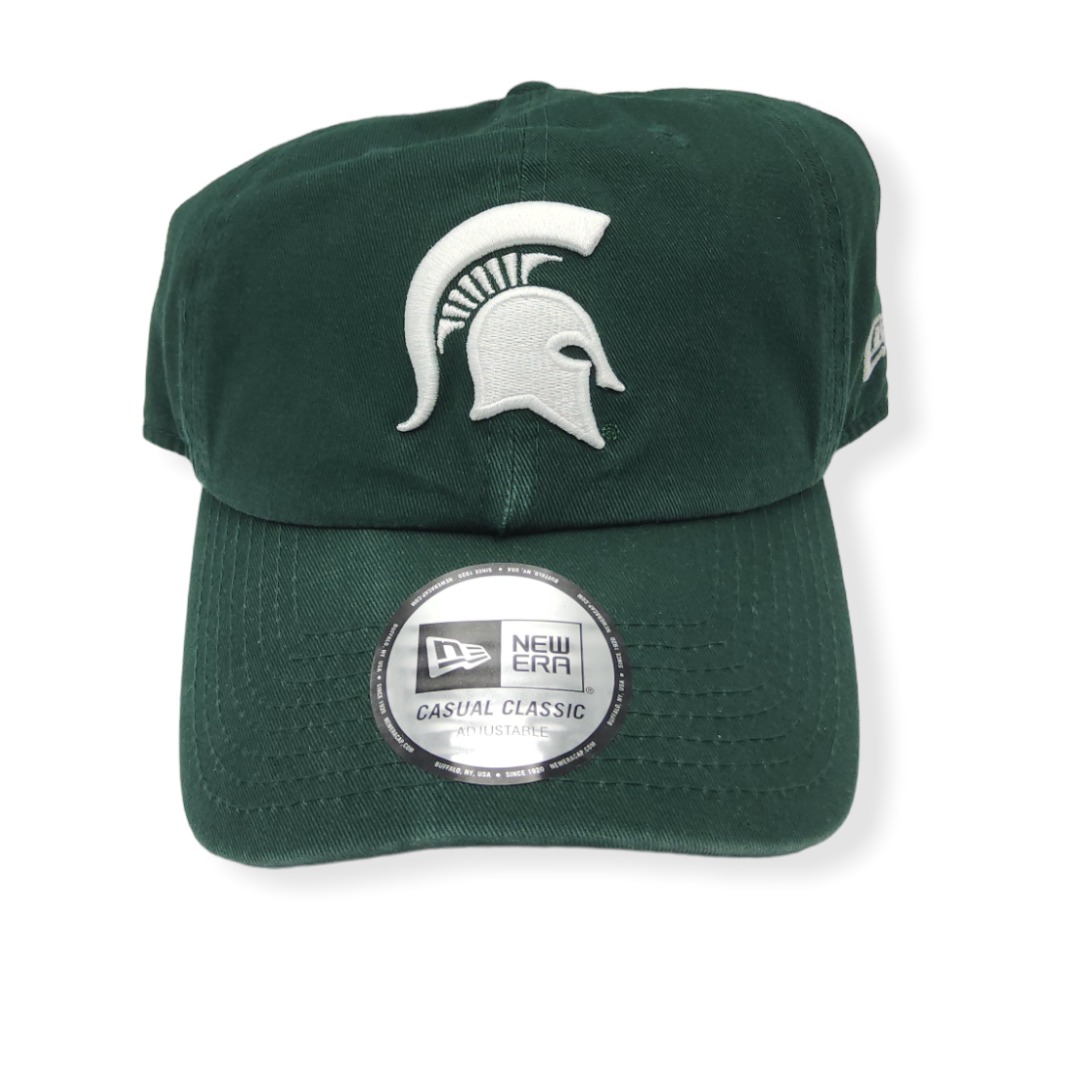 New Era Michigan State Spartans Casual Classic Green Adjustable Strap Hat Cap