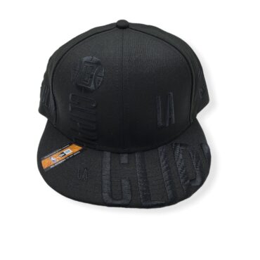 New Era Los Angeles Clippers 9Fifty Tip Off Black Adjustable Snapback Hat Cap