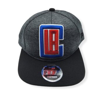 New Era Los Angeles Clippers 9Fifty Heather Huge Original Fit  Color Logo Adjustable Snapback Hat Cap