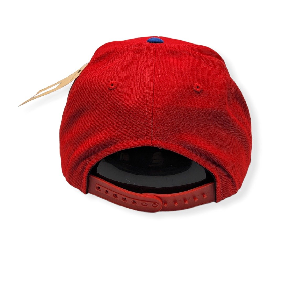 American Needle Washington Capitals 400 Series Replica Wool Red/Blue Adjustable Snapback Hat Cap