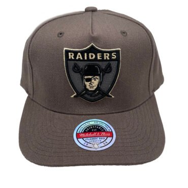 Mitchell & Ness Las Vegas Raiders Izzy Tan Adjustable Snapback Hat Cap