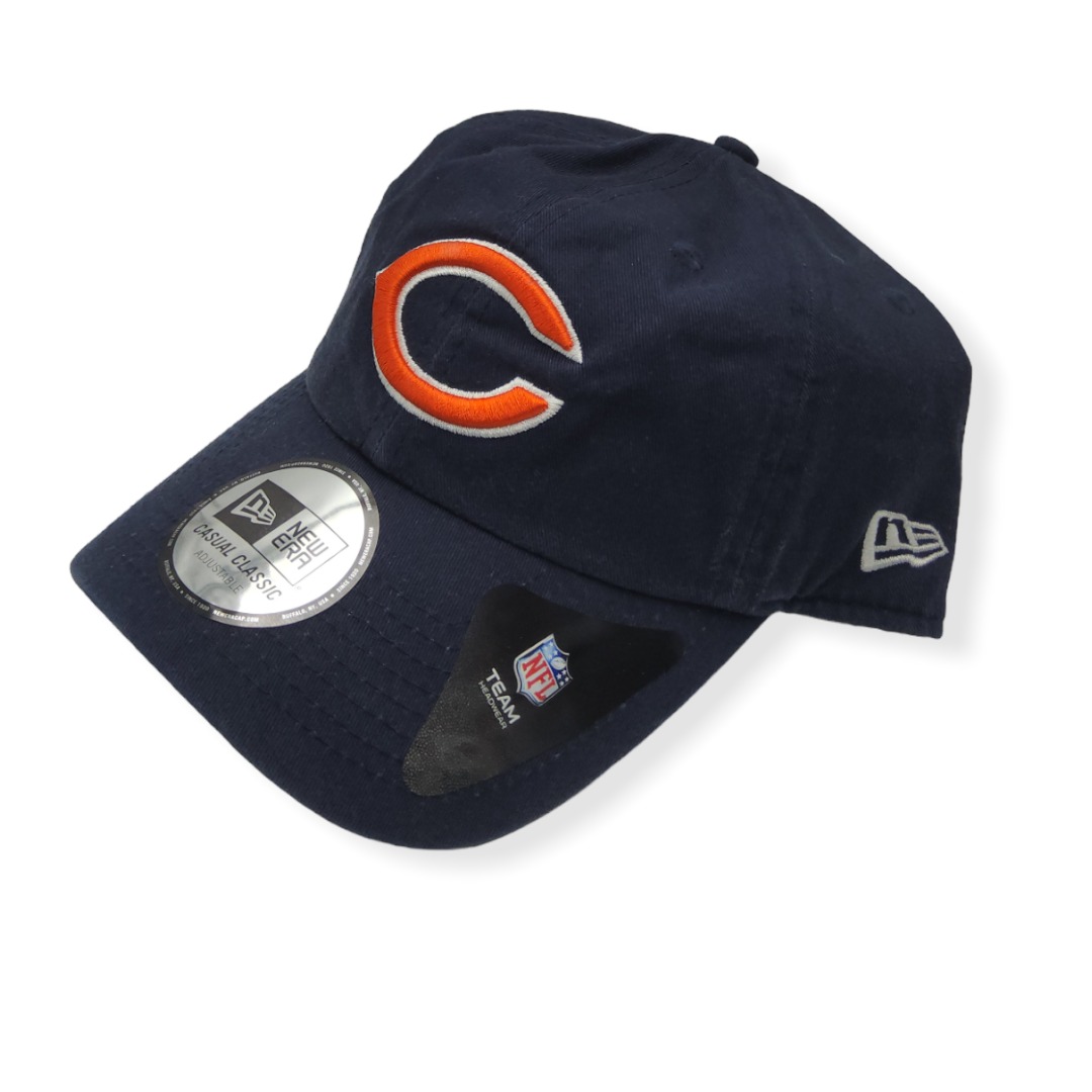 New Era Chicago Bears Casual Classic Navy Adjustable Strap Hat Cap