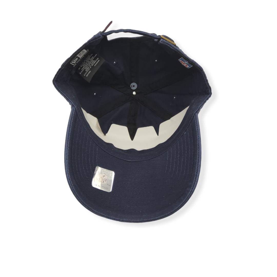 New Era Chicago Bears Casual Classic Navy Adjustable Strap Hat Cap