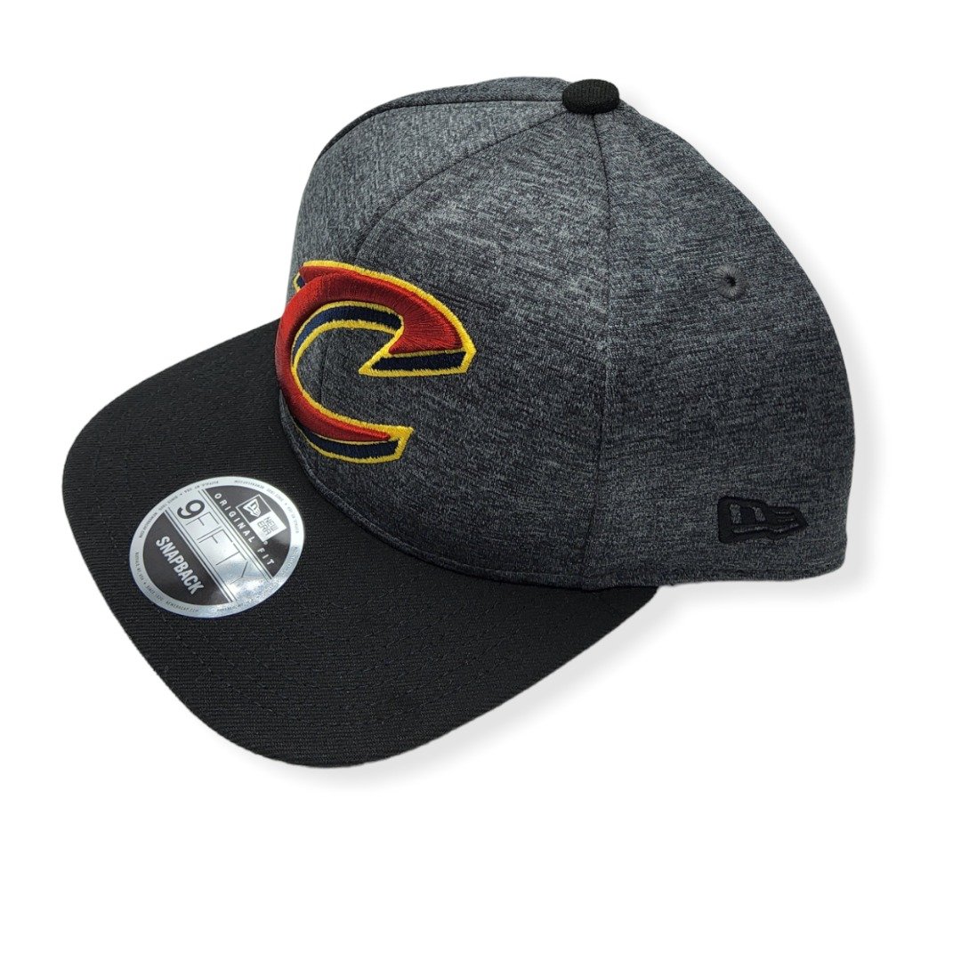 New Era Cleveland Cavaliers 9Fifty Heather Huge Original Fit Adjustable Snapback Hat Cap