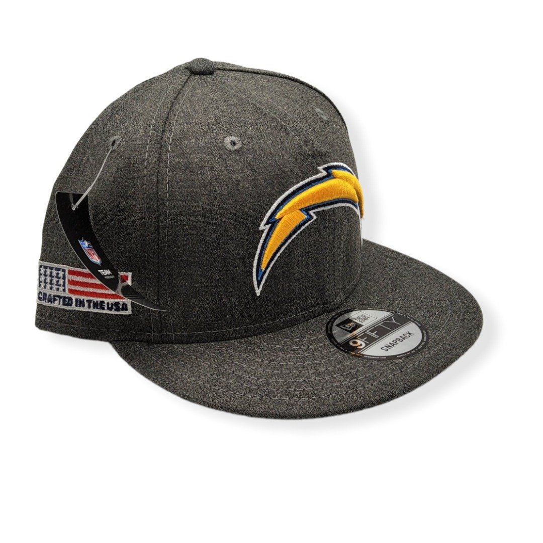 New Era Los Angeles Chargers 9Fifty Crafted In America Adjustable Snapback Hat Cap