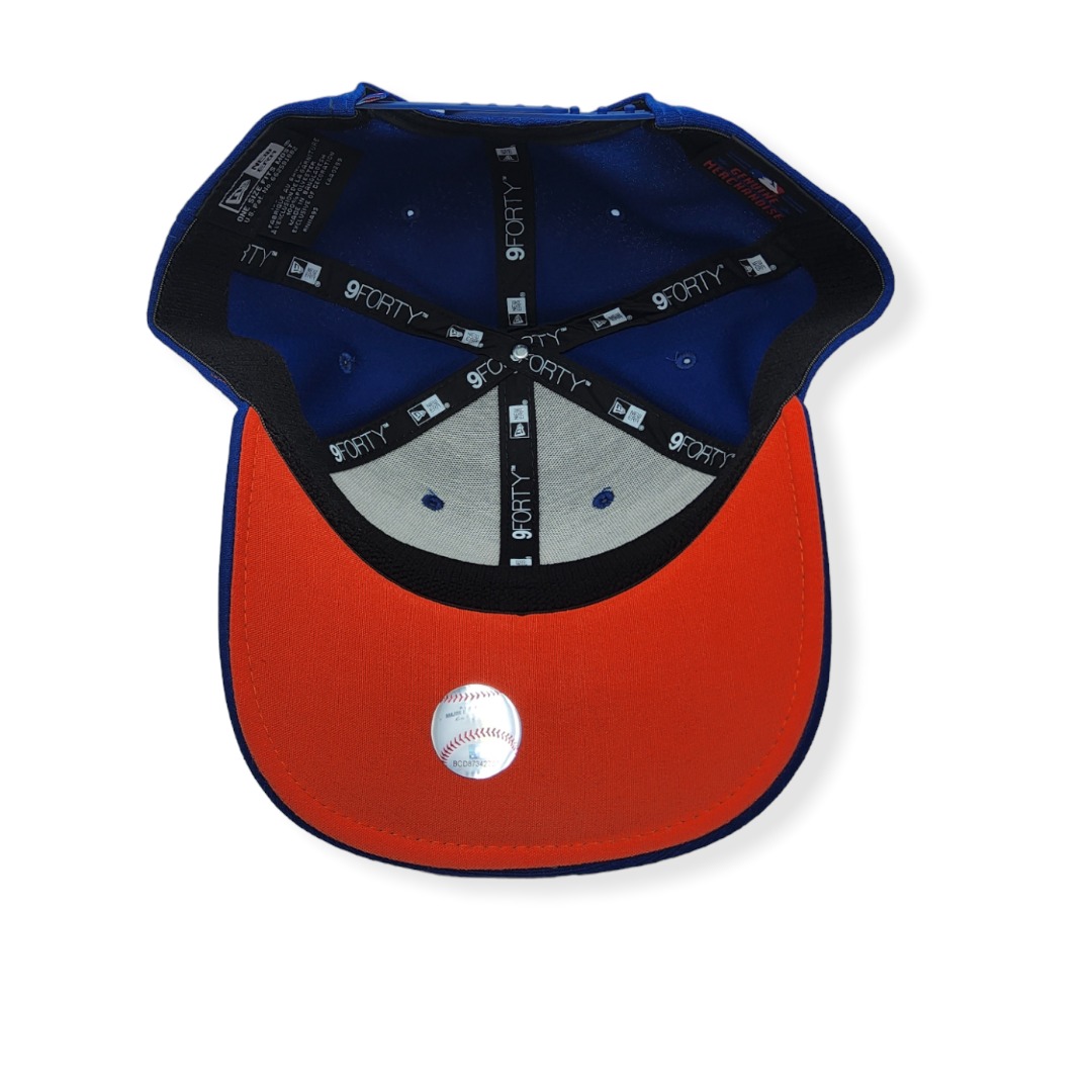 New Era New York Mets 9Forty Stretch Snap Rush B1 Adjustable Snapback Hat Cap