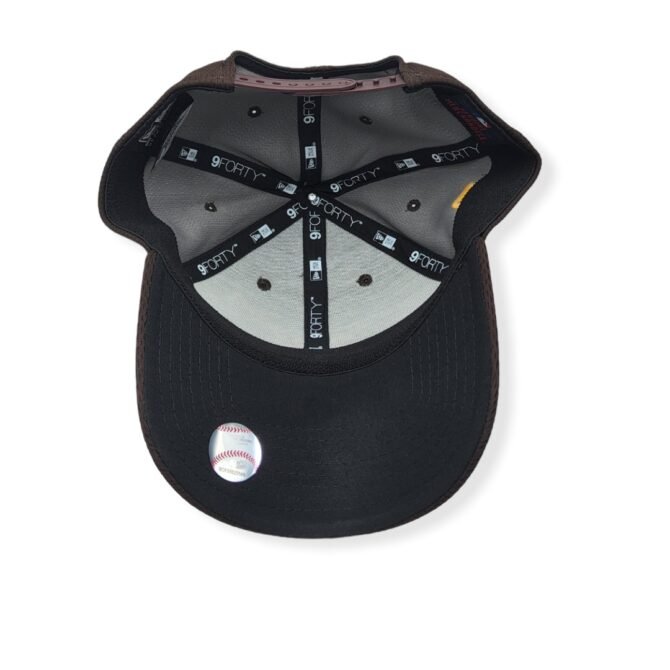 New Era San Diego Padres 9Forty Stretch Snap Batting Practice Brown Adjustable Snapback Hat Cap