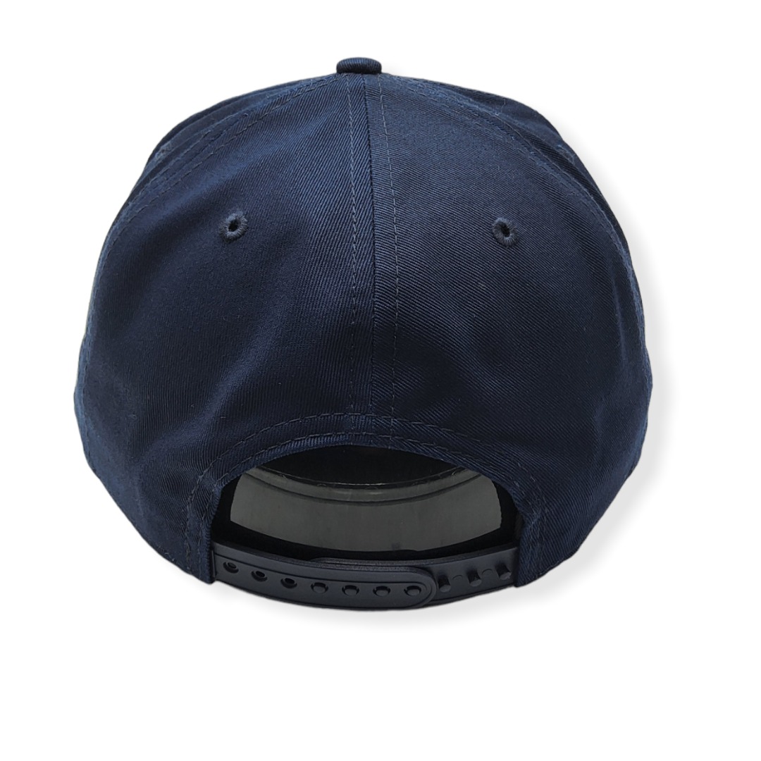 New Era New England Patriots 9Fifty Basic Navy Vintage Logo Adjustable Snapback Hat Cap