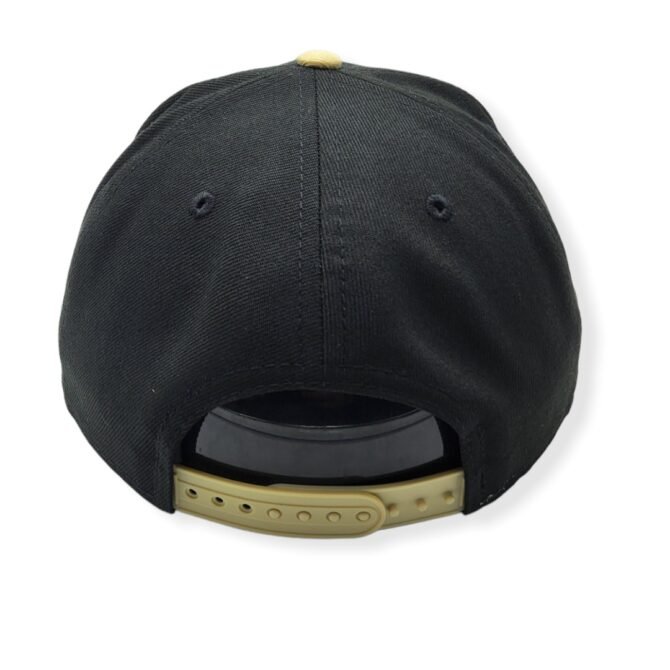 New Era New Orleans Saints 9Fifty Retro Script Black Adjustable Snapback Hat Cap