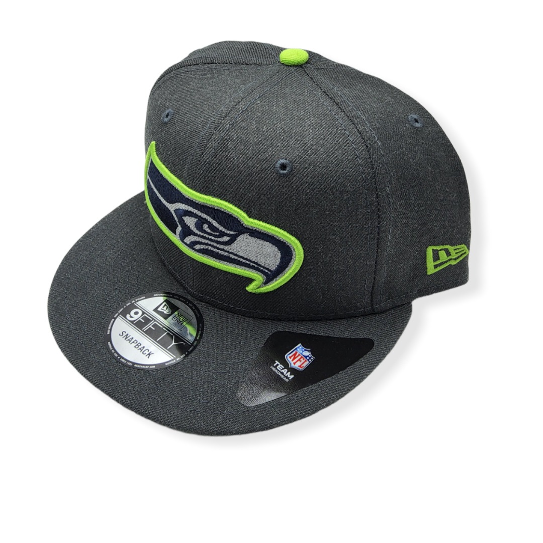 New Era Seattle Seahawks 9Fifty Heather B1 Adjustable Snapback Hat Cap