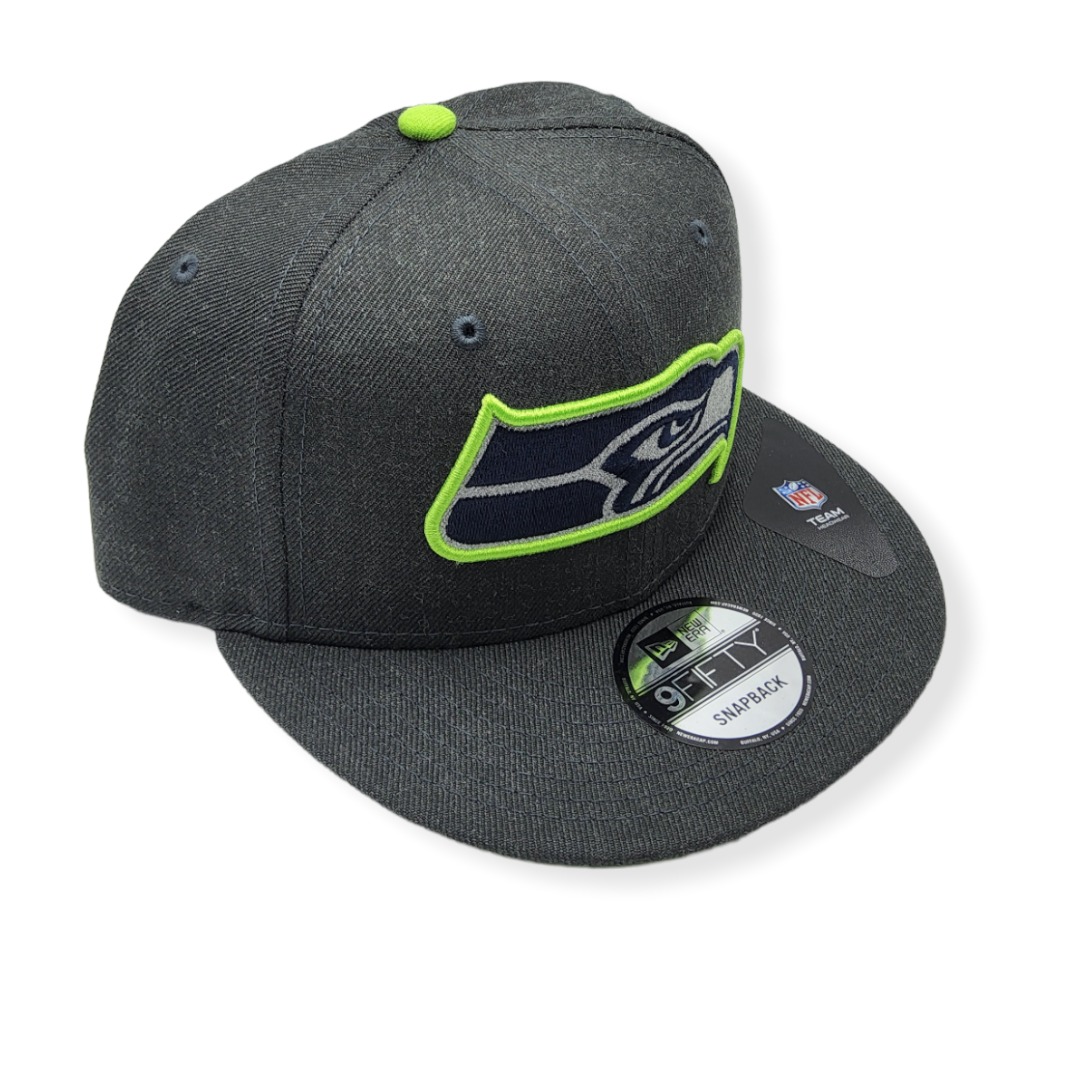 New Era Seattle Seahawks 9Fifty Heather B1 Adjustable Snapback Hat Cap