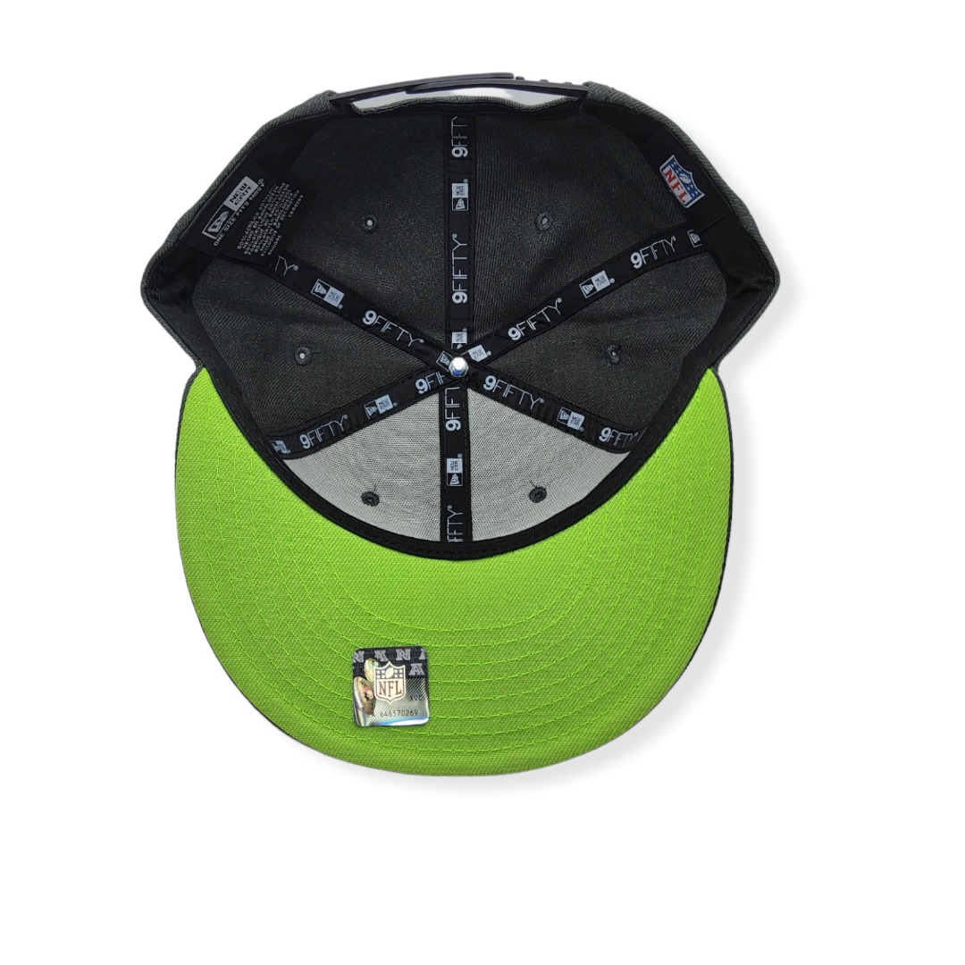 New Era Seattle Seahawks 9Fifty Heather B1 Adjustable Snapback Hat Cap
