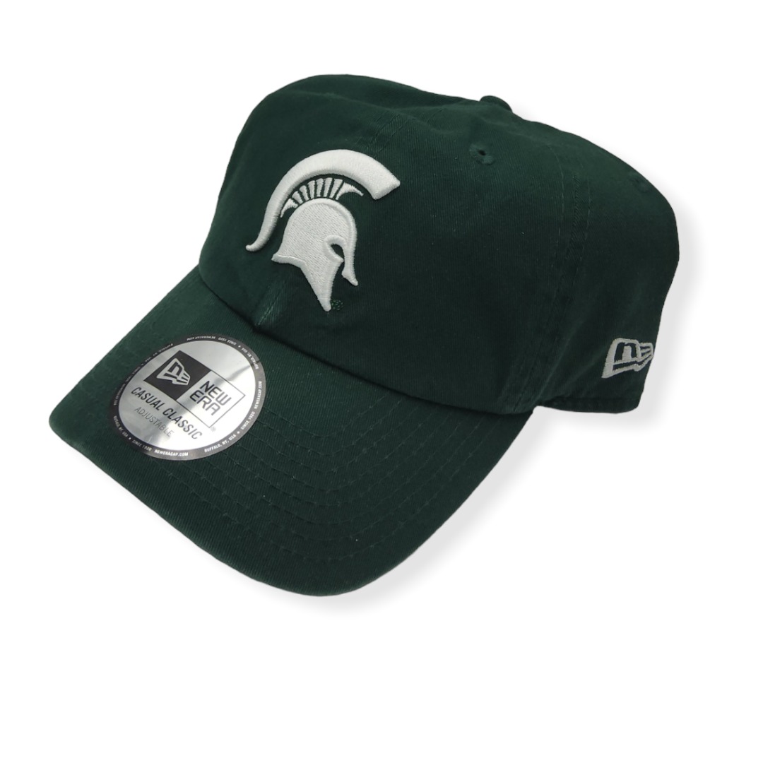 New Era Michigan State Spartans Casual Classic Green Adjustable Strap Hat Cap
